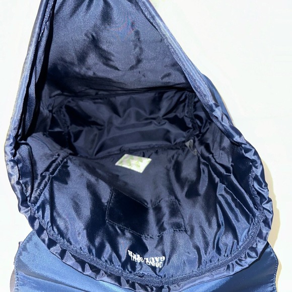NEW JEAN PAUL GAULTIER Weekend Polyester Drawstring Backpack Bag in Navy main image 7